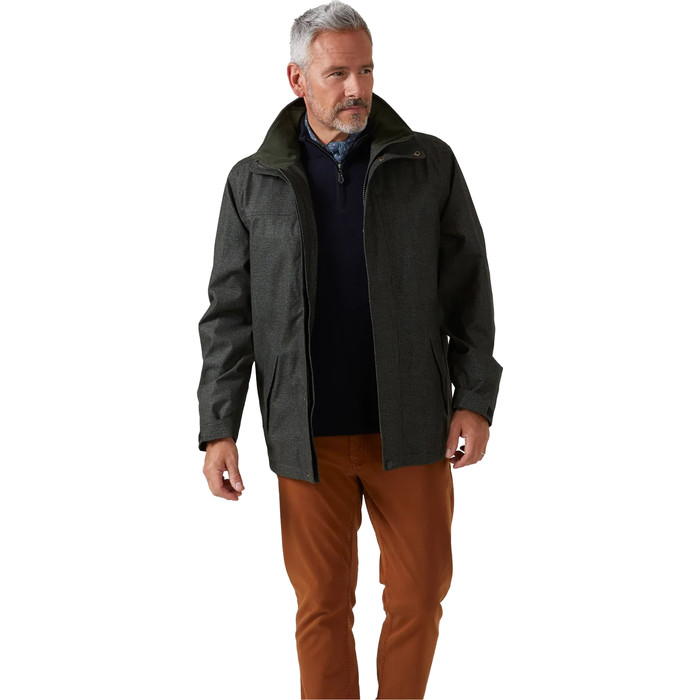 2022 Alan Paine Mens Fernley Weekend Coat FERGCOT Hopsack